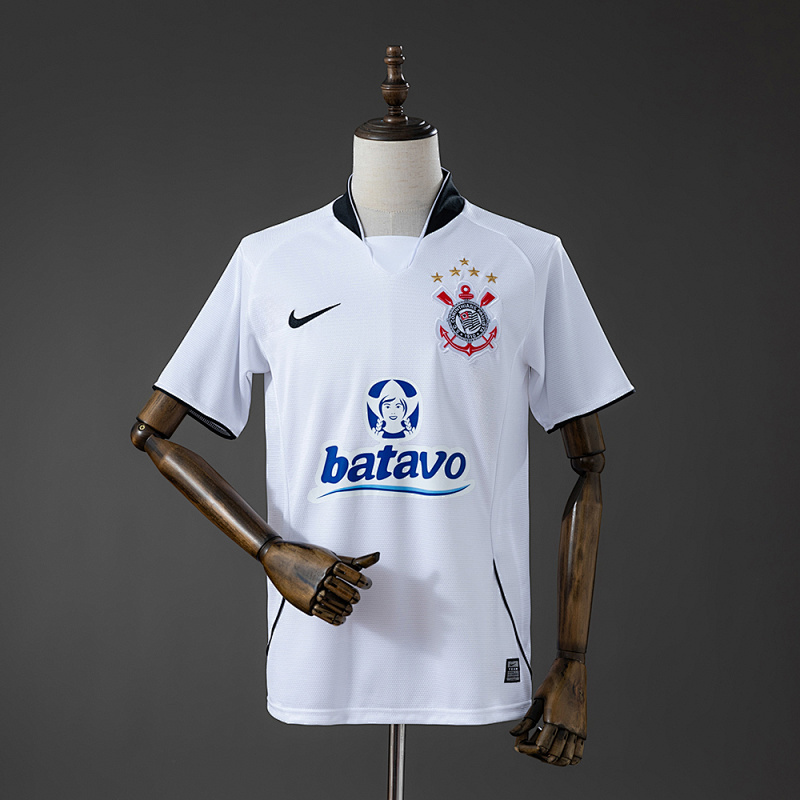 Camiseta retro de local del Corinthians 2009 Tallas S-XXL